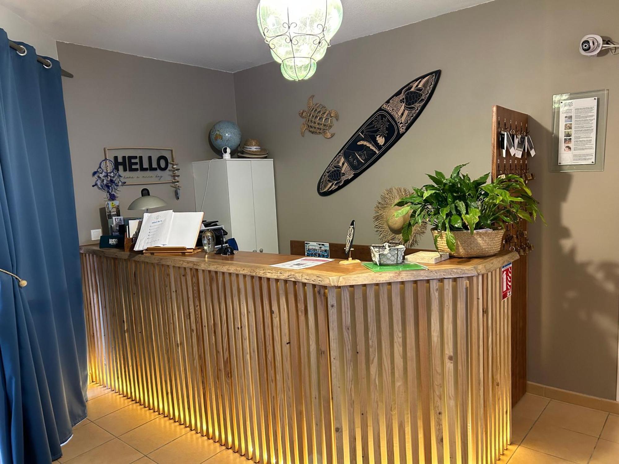 Logis Hotel De La Clape Narbonne-Plage Εξωτερικό φωτογραφία